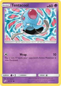 Tentacool 60/181 Team Up Pokemon Card NM - Bild 1 von 1