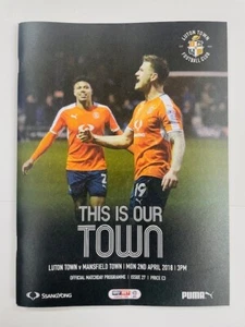 2017/18 LUTON TOWN V MANSFIELD TOWN 02-04-2018 LEAGUE 2 - Picture 1 of 1