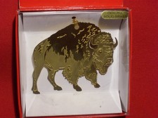 Brass Buffalo - American Bison Ornament Nib