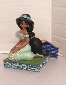 Aladdin Jasmine Figurine Jim Shore Disney Traditions Be Adventurous - Imagen 1 de 8