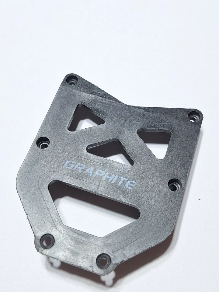 Vintage RC Duratrax Evader ST Graphite Front Brace - Image 1 of 4