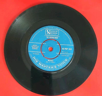 THE HIGHWAYMEN - POP 910 - MICHAEL / SANTIANO  1961  (2636) Foto 1 de 3