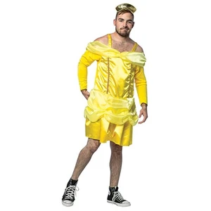 Rasta Imposta Mens Beauty Is a Beast Costume - One Size Fits Most - Gold - Picture 1 of 2