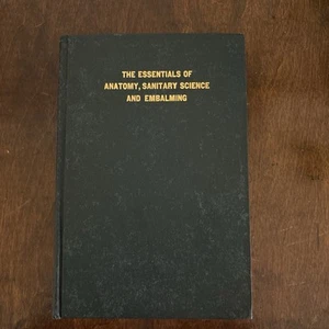 ESSENTIALS OF ANATOMY, SANITARY SCIENCE AND EMBALMING by Dodge 1906 - Picture 1 of 11
