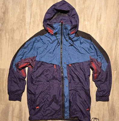Chaqueta retro vintage Helly Hansen Helly-Tech impermeable esquí snowboard mediana Foto 1 de 4