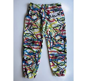 UNEXPECTD UNX Graffiti Rainbow Tagged Jogginghose Herren Large Streetwear Art - Bild 1 von 13