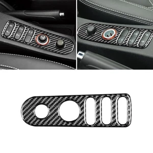 Kohlenstofffaser Control Rücksichtsspiegel Panel Trim für Seat Leon MK2 2005-12 - Picture 1 of 5