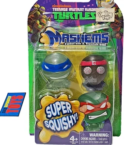 Nickelodeon TMNT Mashems LEONARDO FOOT SOLDATINO super squishy serie 2 confezioni B - Foto 1 di 10