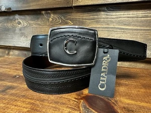 Herren Cuadra Oxford Stickerei Gürtel 428 - Bild 1 von 5