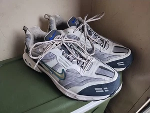 Nike Shoes Mens 11 White Gray Air Copious 310318-001 Athletic Sneaker - Picture 1 of 24