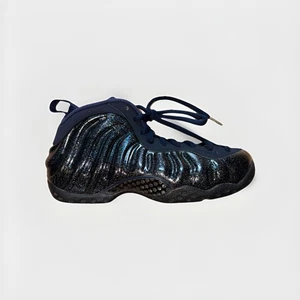Nike Air Foamposite One Glitter Obsidian Blue Women’s Size 7 AA3963-400 - Picture 1 of 8