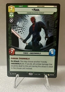 Star Wars Unlimited - Maul - Shadows of the Galaxy (SHD) 090/262 - Picture 1 of 2