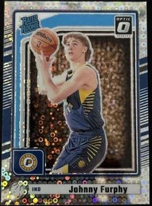 2024-25 Donruss Preview Rated Rookie Disco Johnny Furphy #P242 Indiana Card! - Bild 1 von 2