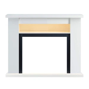 Quartz Electric Fireplace Heater White Mantel - Picture 1 of 3