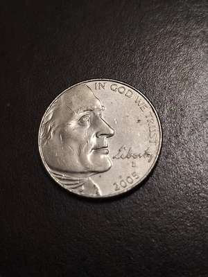 2005 D Bison Buffalo Jefferson Nickel 5 Cents PCGS Proof 69 Deep Cameo Coin - Image 1 of 2