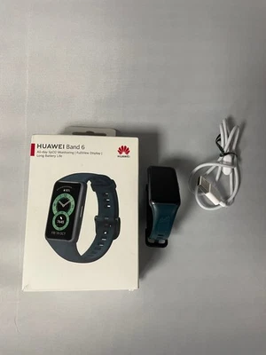 Huawei Band 6 Smart Watch - Forest Green - Well Worn - Image 1 of 4