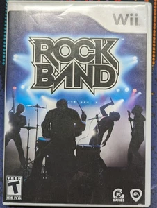 Rock Band (Nintendo Wii, 2008) - Complete w/ Manual CIB - Picture 1 of 4