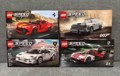 LEGO Speed Champions 76914, 76916, 76911 and 76908 - Image 1 of 4