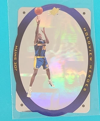 Tarjeta de baloncesto 1996 SPx Holoview Heroes #H4 Joe Smith Golden State Warriors Y3 Foto 1 de 2