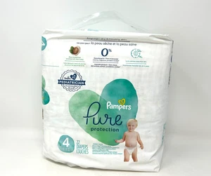 PAMPERS Pure Protection (Size: 4) Diapers, 22 Count - Picture 1 of 2