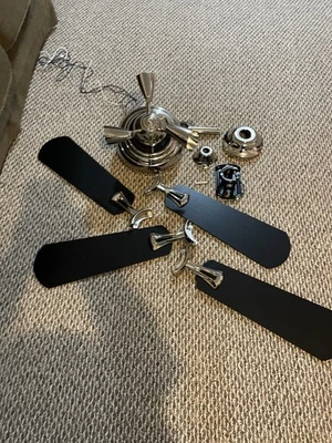 Harbor Breeze Meridian Ceiling Fan With Light (brand New) - Image 1 of 4