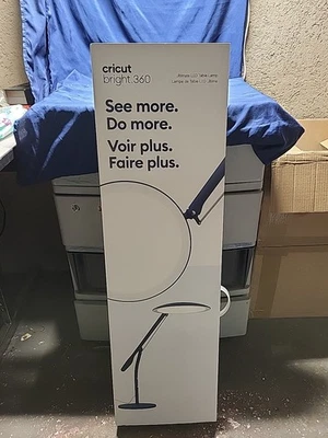 Cricut Bright 360 LED Table Lamp  Adjustable Brightness and Pivoting Light - Image 1 of 4