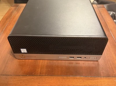 HP ProDesk 400 G4 PC Win11 Core i3 7100 3.9 156GB SSD, 500GB HDD, 12GB RAM - Image 1 of 4