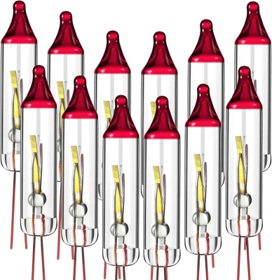 Flasher Christmas Replacement Bulbs 3.5 Volt 0.17A Christmas Trees Incandescent - Image 1 of 4