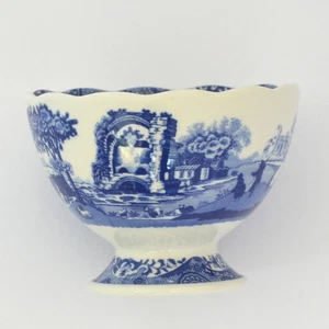 Spode Blue Italian Footed Pedestal Bowl Multipurpose Home Decor - Picture 1 of 8