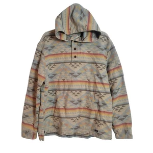Poncho Faherty Azteca Suroeste Sudadera con Capucha Para Hombre Talla Grande Algodón Informal Navajo - Imagen 1 de 10