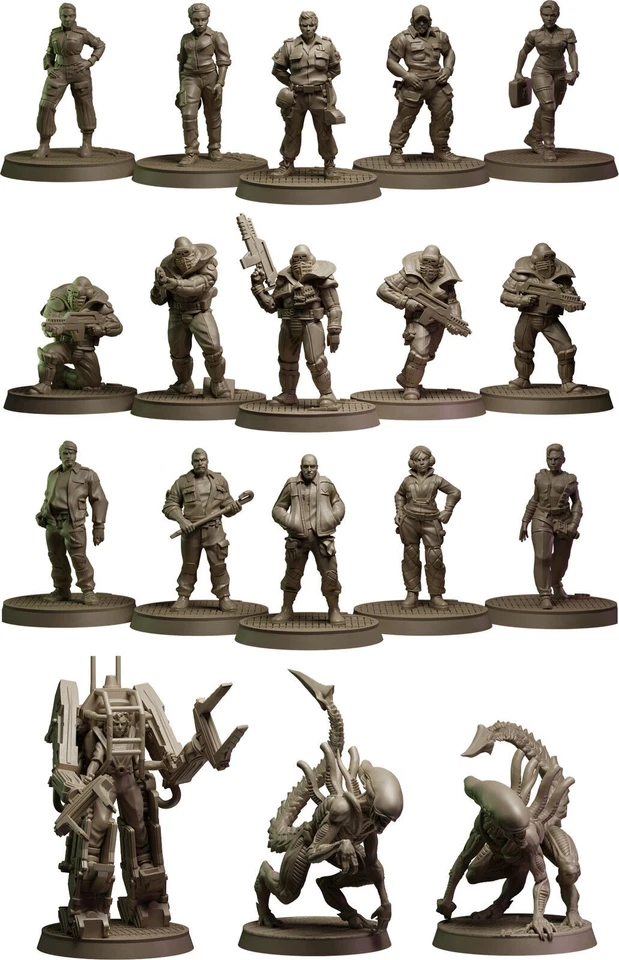 ALIEN RPG Miniatures Set Rapture Protocol (Boxed Miniatures Set) - image 1 of 1