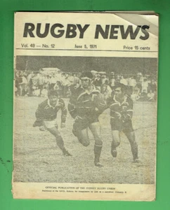 #MM. RUGBY UNION NEWS PROGRAM - 5/6 1971, GORDON V RANDWICK - Bild 1 von 2