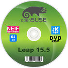 openSUSE Leap 15.5 64 Bit Deutsch auf DVD oder USB-Stick Installations-Medium