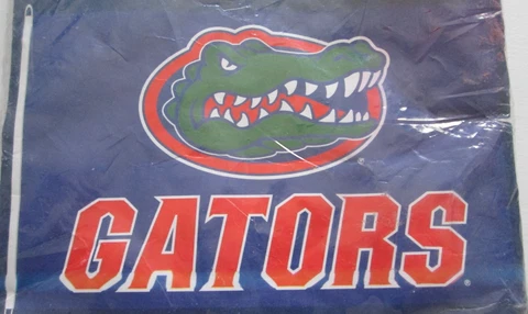 FLORIDA GATORS 3x 5' FLAG Indoor Outdoor NCAA Collegiate Licensed NEW NIP Cover
