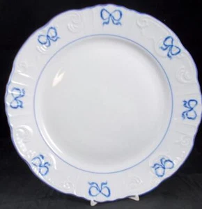 Vista Alegre Ruban Blue Dinner Plate - Picture 1 of 5