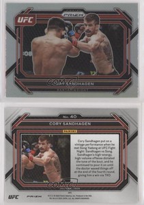 2023 Panini Prizm UFC Silver Prizm Cory Sandhagen #40