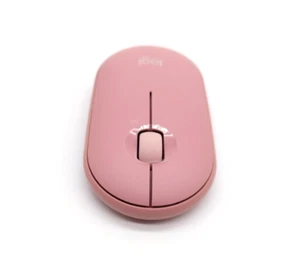 Logitech Pebble Mouse 2 M350s Schlanke Kabellos Bluetooth Maus Flach - Rosa - Bild 1 von 4