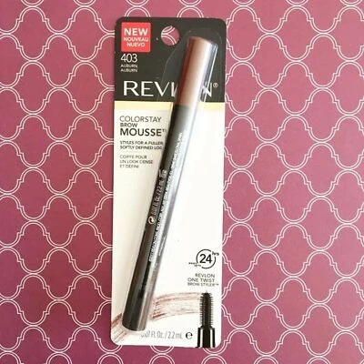 Revlon Colorstay Brow Mousse Pen #403 AUBURN 0.07 FL OZ NEW SEALED - Image 1 of 2