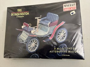 1901 De Dion Bouton Minicraft 1/16 Scale Rare Vintage NEW Plastic Car Model Kit