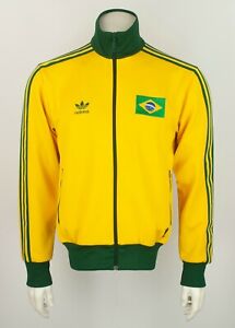 Adidas Brazil Soccer Team Track Top 2006 FIFA World Cup Training Jacket Size S