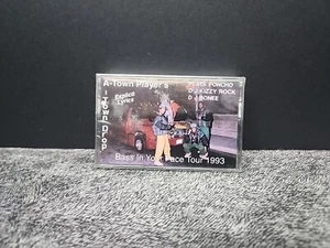 A-TOWN PLAYER'S Bass In Your Face Tour 1993 Cassette Tape RAP Hip Hop READ - Picture 1 of 7