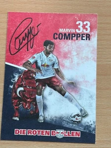 Marvin Compper - RB Leipzig - Autogrammkarte original signiert - #2267 - Bild 1 von 1