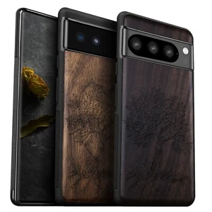 Funda de teléfono de madera para Google Pixel 8 Pro 7a 7 Pro 6 Pro 6a 6 7 8 cubierta árbol - Imagen 1 de 12
