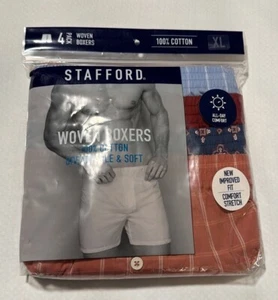 Stafford Boxers Mens XL 4 Pack - Picture 1 of 2