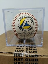 1996 West Michigan Whitecaps Team Signed Ball w/case (B)