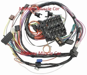 dash wiring harness 70 Pontiac GTO LeMans Tempest Judge ram air 1970 w/ gauges - Picture 1 of 1