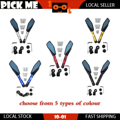 2x Espejo retrovisor CNC para Honda CB1000R CB1300 CB600F Hornet CBF600, etc. Foto 1 de 2