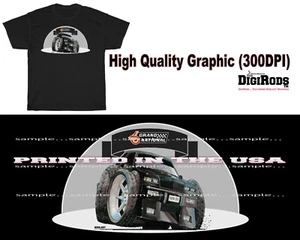 Buick Grand National Classic Muscle DigiRods Koolart Cartoon Auto schwarz T-Shirt  - Bild 1 von 5