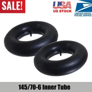 2Pcs 145/70-6 Inner Tube 13x5.00-6 13x5-6 TR13 Valve for ATV Quad Go Kart - Bild 1 von 3