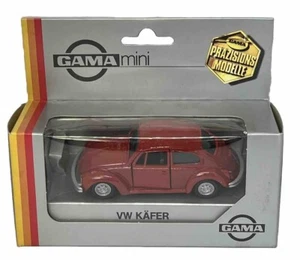 VW-KAFER 1302 BEETLE GAMA MINI No8 1104000 1/43 NEW BOX RARE FREE POST UK - Picture 1 of 3